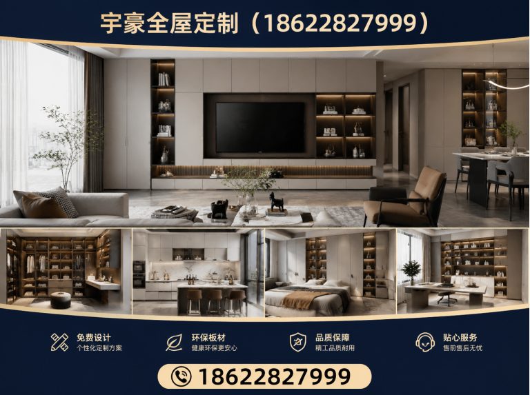 河东区全屋定制厂家展示图